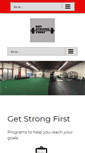 Mobile Screenshot of getstrongfirst.com